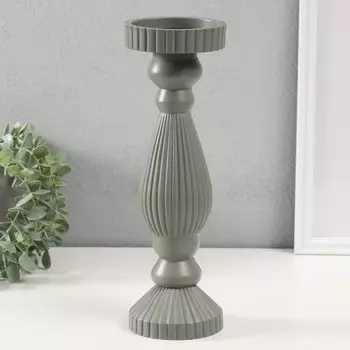 Подсвечник Гофре (10х10х31 см)