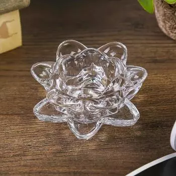 Подсвечник Лотос (8,3х8,3х4,5 см)