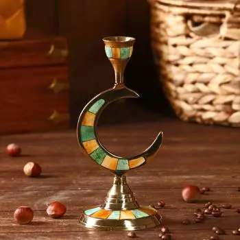 Подсвечник Месяц (9х9х20 см)