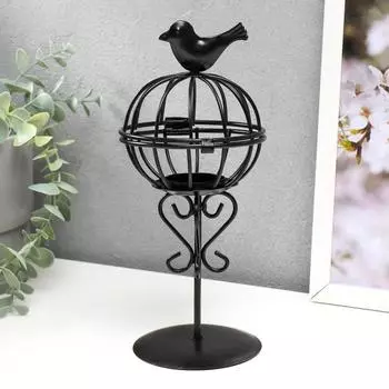 Подсвечник Птица и гнездо (10х10х23 см)