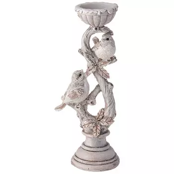 Подсвечник Птички (9х7х23 см)