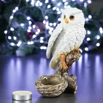 Подсвечник Сова (9х9х15 см)