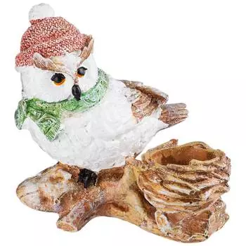 Подсвечник Совенок (15х15 см)