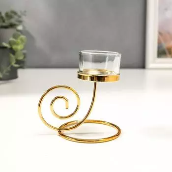 Подсвечник Спиралька (13х10х8 см)