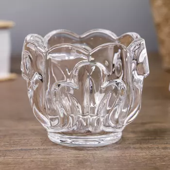 Подсвечник Три лепестка (7,5х7,5х6 см)