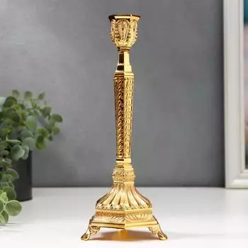 Подсвечник Узорный (10х10х25 см)