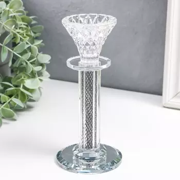 Подсвечник Узорный бутон (8х8х17 см)