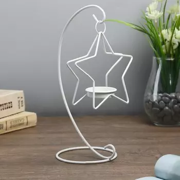 Подсвечник Звезда на дуге (21х10х10 см)