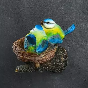 Подвеска Гнездо с синицами (15х12 см)