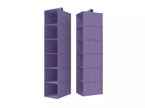 Подвесной кофр-органайзер для обуви и бытовых мелочей Акварель (22х30х120 см)