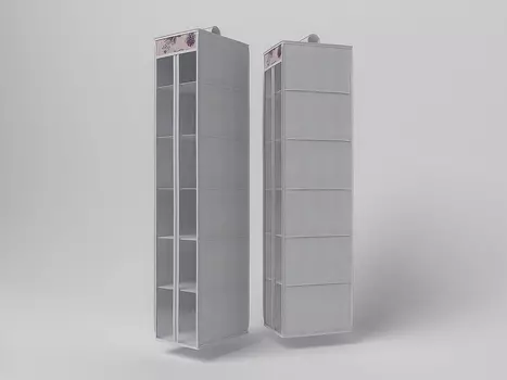 Подвесной кофр Шебби Нью цвет: белый (22х33х120 см)