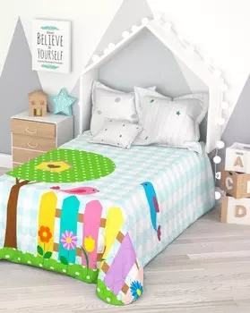 Покрывала, подушки, одеяла для малышей Сирень