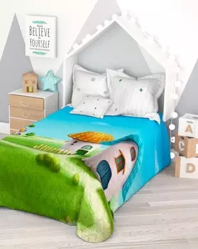 Покрывала, подушки, одеяла для малышей Сирень