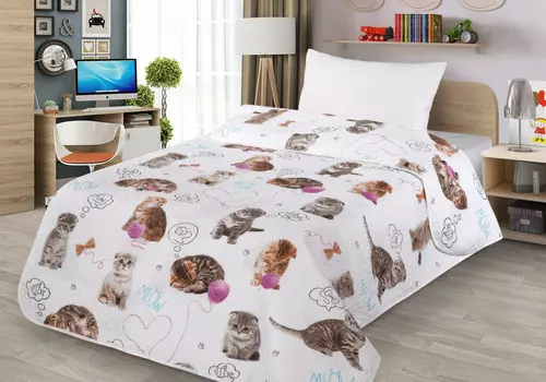 Покрывала, подушки, одеяла для малышей Valtery