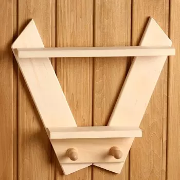 Полка Зайчик (35х37х8 см)