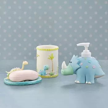 Набор для ванной Gemini цвет: голубой (Универсальный)