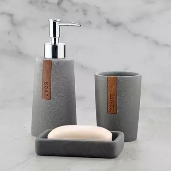 Набор для ванной Debon цвет: серый (универсальный)