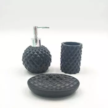 Набор для ванной Sima цвет: черный (универсальный)