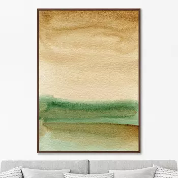 Pond shore in July (75х105 см)