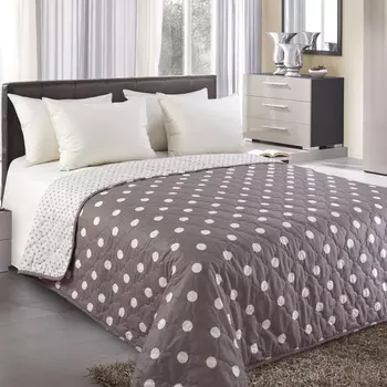 Постельное белье с одеялом Элис цвет: кофе (евро)