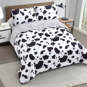 Постельное белье с одеялом-покрывалом Adelin (семейное)