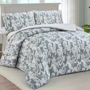 Постельное белье с одеялом-покрывалом Kimberli цвет: мультиколор (2 сп)