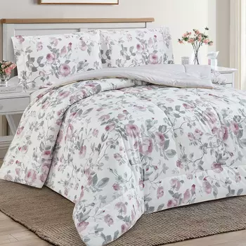 Постельное белье с одеялом-покрывалом Linda цвет: мультиколор (2 сп)