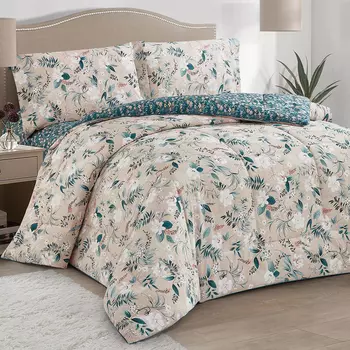 Постельное белье с одеялом-покрывалом Damia цвет: мультиколор (2 сп)