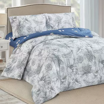 Постельное белье с одеялом-покрывалом Venera цвет: мультиколор (2 сп)