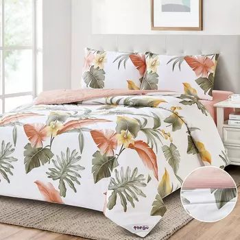 Постельное белье с одеялом-покрывалом Limana (семейное)