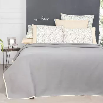 Постельное белье с одеялом-покрывалом Mira (1.5 сп)