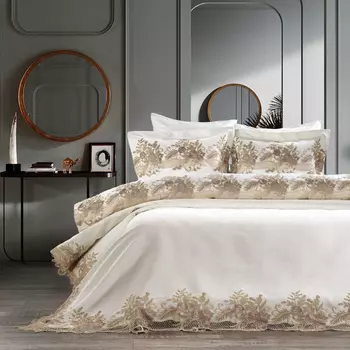 Постельное белье с одеялом-покрывалом Flora (евро)