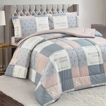 Постельное белье с одеялом-покрывалом Дарьяна цвет: мультиколор (евро макси)