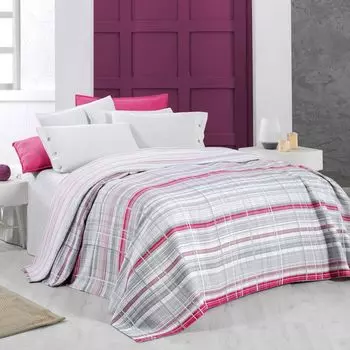 Постельное белье с одеялом-покрывалом Viola (евро макси)