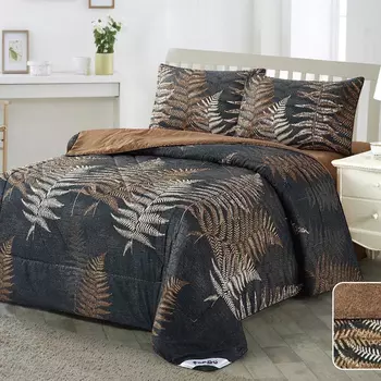 Постельное белье с одеялом-покрывалом Adora (2 сп. евро)