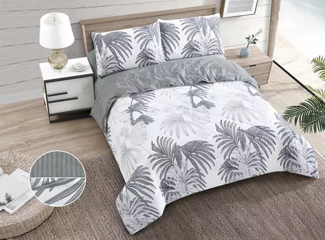 Постельное белье с одеялом-покрывалом Barbara (2 сп. евро)