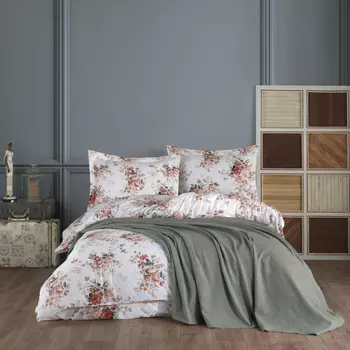 Постельное белье с одеялом-покрывалом Romantic (евро)