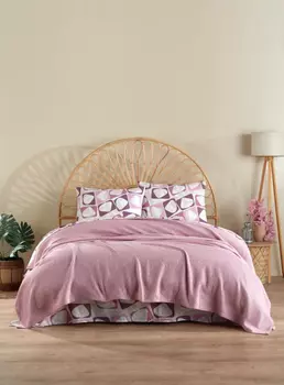 Постельное белье с одеялом-покрывалом Скарлет (king size (евро макси))