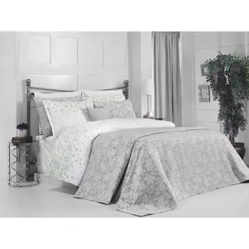 Постельное белье с покрывалом-пледом Almeda (евро)