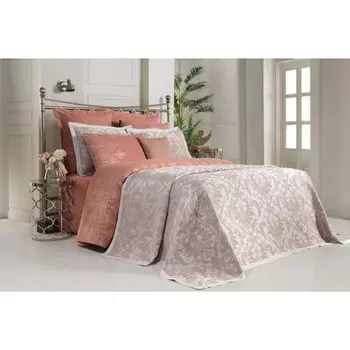 Постельное белье с покрывалом-пледом Ninova (2 сп. евро)