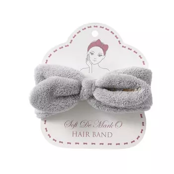 Повязка для волос №1 Серый (Универсальный)