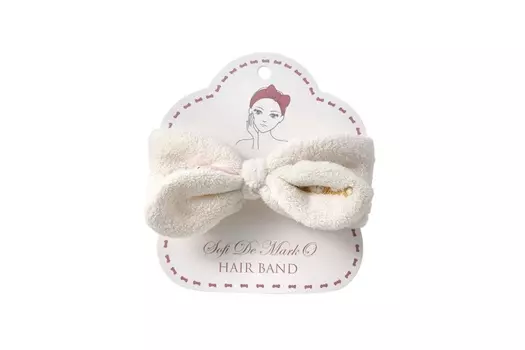 Повязка для волос Matania цвет: экрю (Универсальный)