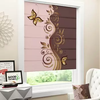 Римские и рулонные шторы Олимп Текстиль