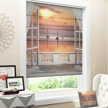 Римские и рулонные шторы Олимп Текстиль