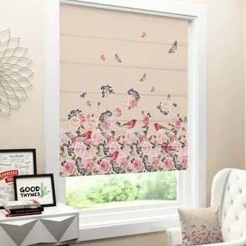 Римские и рулонные шторы Олимп Текстиль