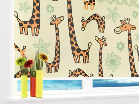 Римские и рулонные шторы StickButik