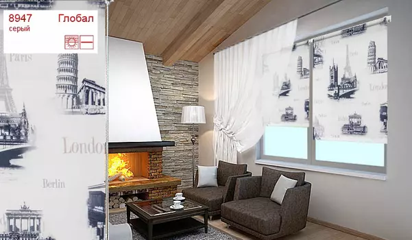 Римские и рулонные шторы Уют