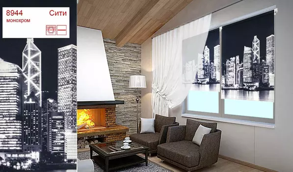 Римские и рулонные шторы Уют