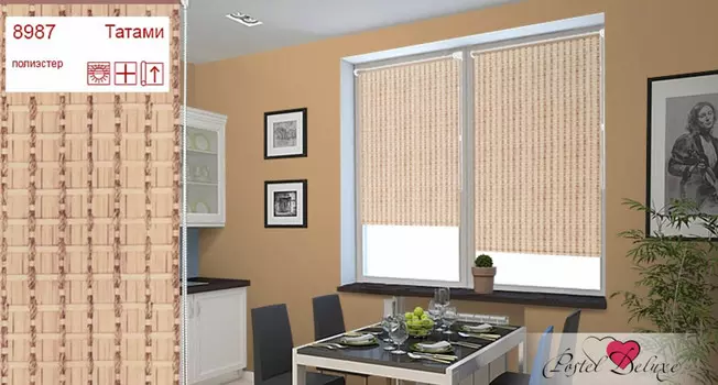 Римские и рулонные шторы Уют