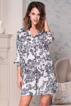 Рубашка Paulina Цвет: Молочный (46)